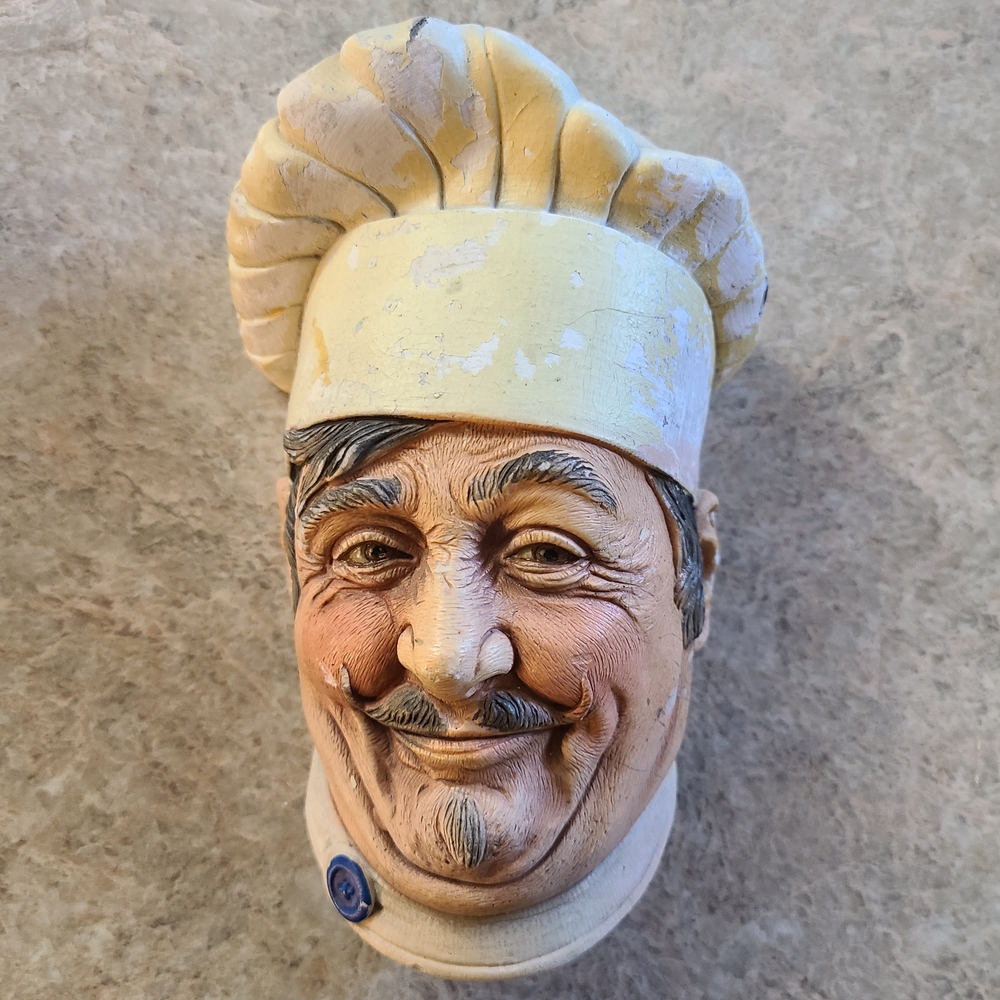 Chef Head Wall Decor